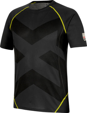 Anthrazitfarbenes Arbeitsshirt mit klassischer Passform und modernem, professionellem Design.