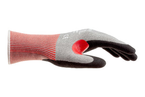 Schnittschutzhandschuh W-330 Level D mit rutschfester Oberfläche und atmungsaktivem Innenfutter, 6er Pack.