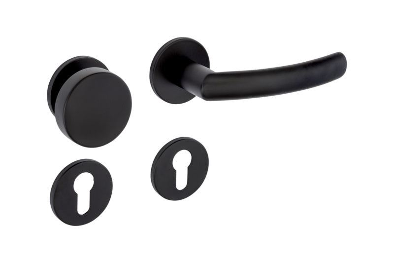 Edelstahl Türdrücker für Wohn- und Privatbereiche mit geradlinigem Design und griffiger Oberfläche.