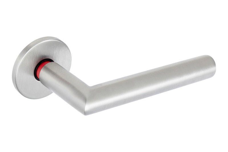 Türdrücker aus Edelstahl mit versteckter Befestigung für Wohn- und Privatbereich, minimalistisches Design.