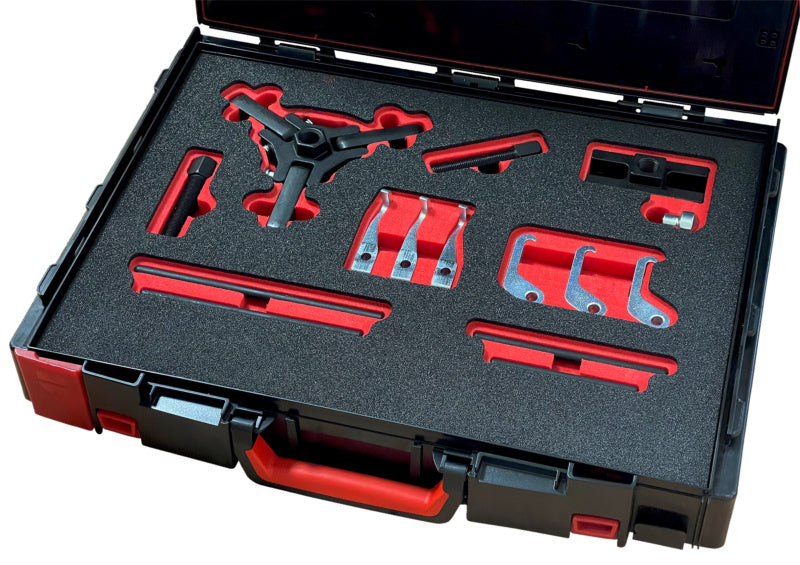 A set of ABZI-SORT-RMN-RAD VP units in a compact arrangement for easy organization.