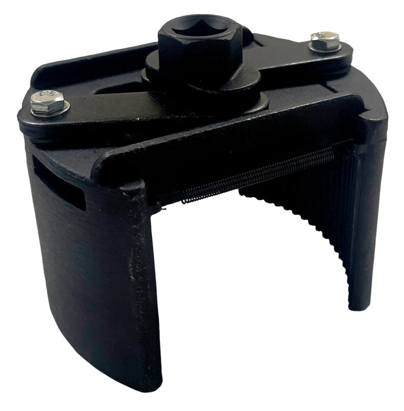 Universal filter for various applications, adjustable from 105 to 145 mm in size.