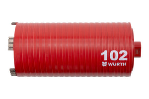 Trockenbohrkrone Diamant BOKRO TRO DIA MRW M16 mit M16-Aufnahme und Diamantbeschichtung.