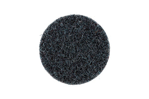 Nylonvlies Schleifscheibe SHLFSHB NYLVLI in runder Form mit offener Struktur für Schleifarbeiten.