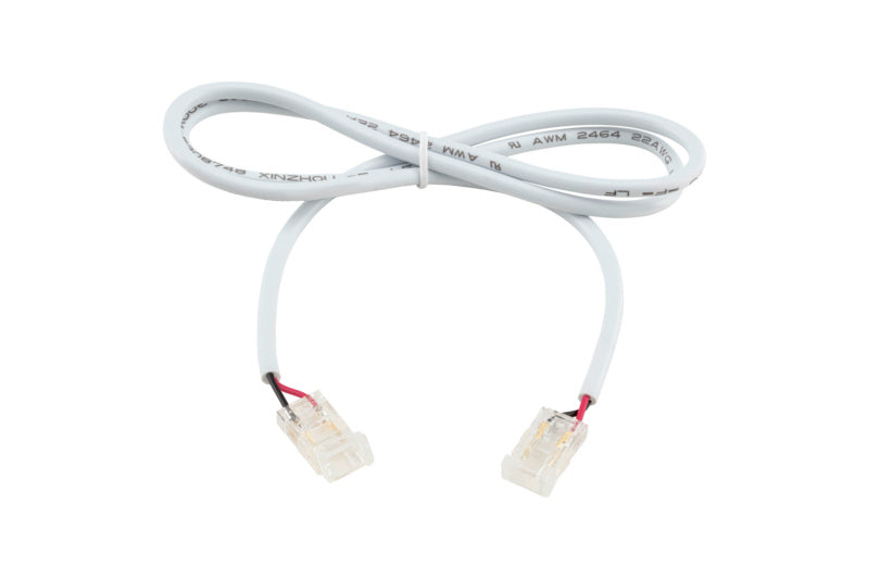 Lichtleiste in neutralweiß, 700 mm lang, mit modernem, minimalistischen Design und modularer Bauweise.