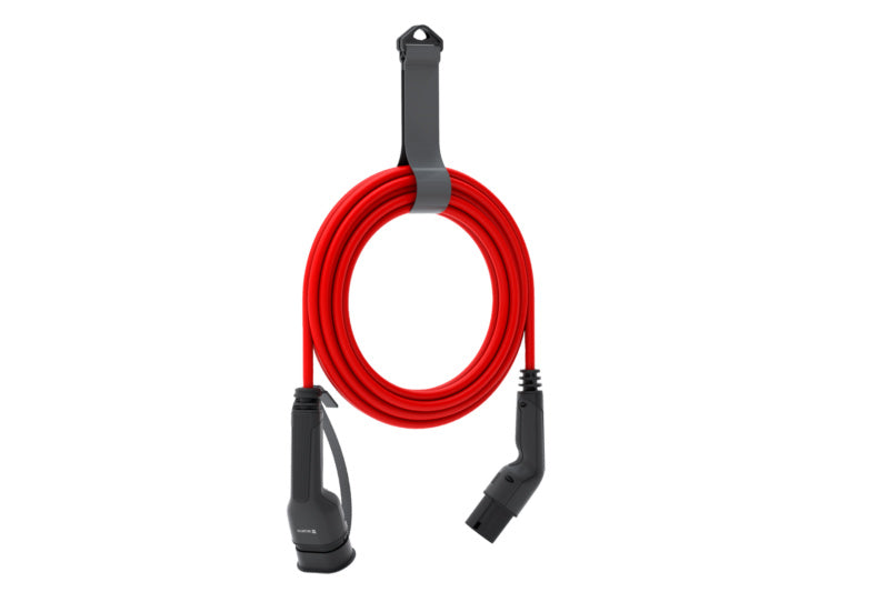 Ladekabel mit einer Länge von 10 Metern und einer Stromstärke von 20 Ampere.