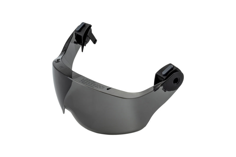 Grauer VSR-HALB-SH3000 Schutzhelm mit Belüftung und verstellbaren Riemen für sicheren Halt.