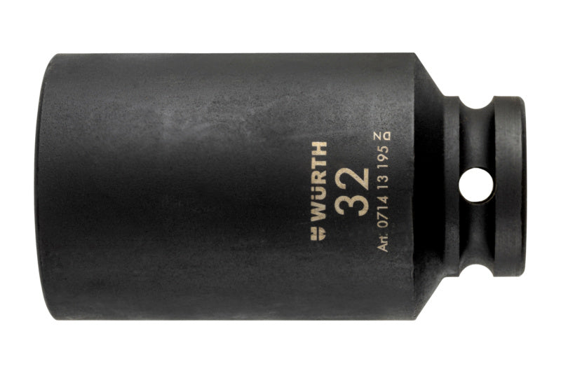 Kraftsteckschlüssel 1/2 Zoll-KFTSTESHSL-1/2ZO-6KT-LANG-SW32     Verpackungsinhalt    10 Einheit