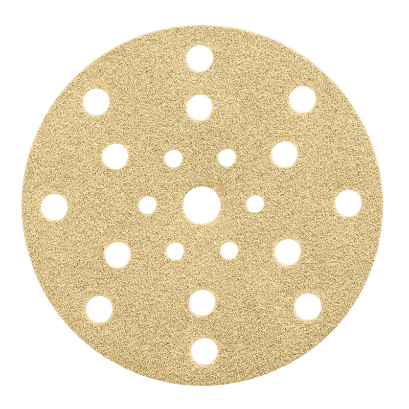 Schleifpapierscheibe mit Klettverschluss, 150 mm Durchmesser, P400 Körnung, 10 Stück.