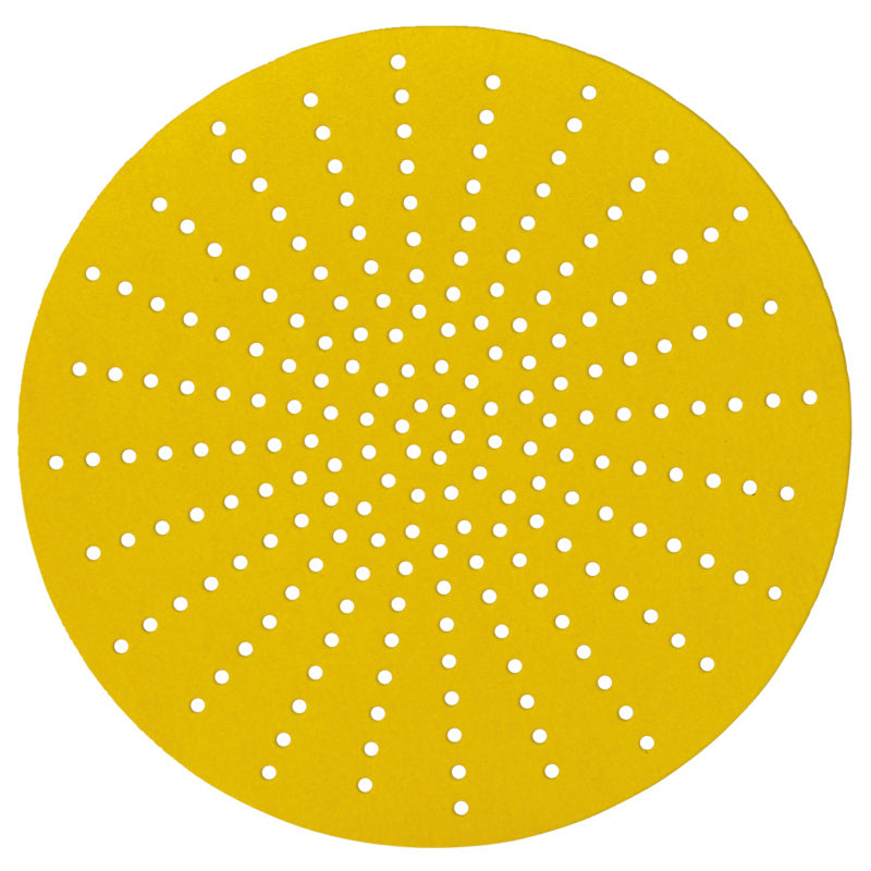 Trocken Schleifpapierscheibe TSPAP mit spezieller Beschichtung für Holz-, Metall- und Kunststoffoberflächen.