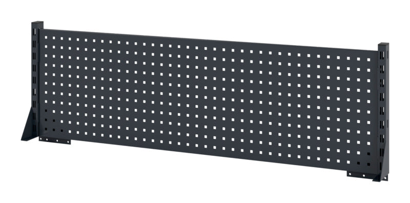 Aufbaurahmen-Werkbank-Set mit robustem Stahlrahmen und großzügiger Arbeitsfläche von 150 x 75 cm.