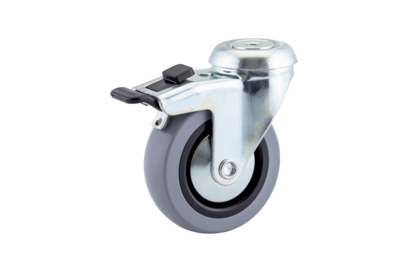 Ergonomischer Arbeitsstuhl mit 360-Grad-Drehfunktion und belüfteter Sitzfläche, D75mm.