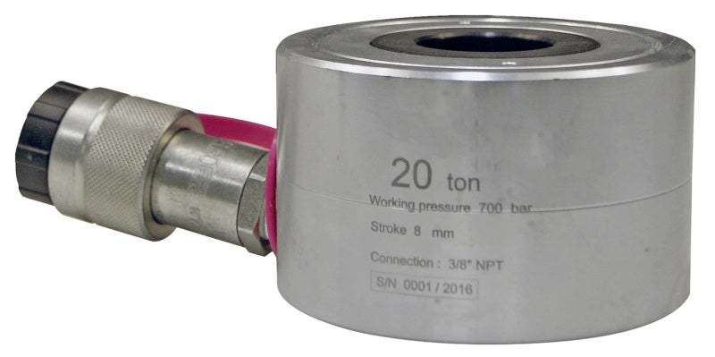 Hydraulikzylinder-HYDRZYL-20-TO-HUB-8MM-SCHNELLKUPPLUNG     Verpackungsinhalt    1 Einheit