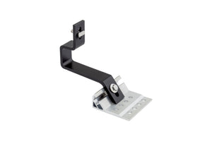 Dachhaken für Solaranlagen aus Aluminium, schwarz, 100 x 95 mm, robust und witterungsbeständig.