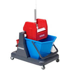 Einfachfahreimer Standard Mono Reinigungseimer 10 Liter mit ergonomischem Griff und Ausgussrohr
