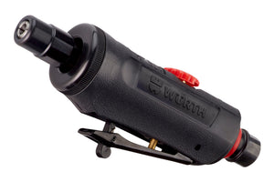 Kompakter Druckluft-Stabschleifer STABSHLF DL mit ergonomischem Griff und variabler Geschwindigkeit.