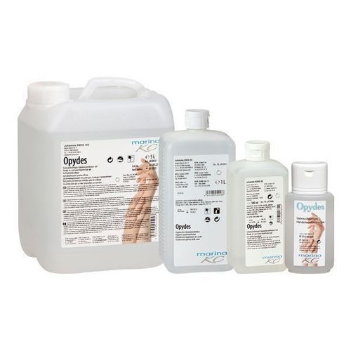 Opysat Handwaschlotion in 1 Liter Flasche mit mildem, cremigem Schaum für sanfte Reinigung.