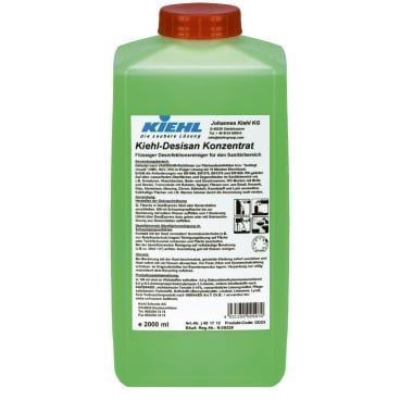 Kiehl-Desisan Konzentrat in 2L Flasche zur hygienischen Flächendesinfektion, hautschonend