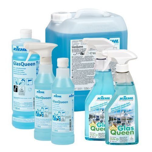 10 Liter Kanister GlasQueen Glas- und Oberflächenreiniger für streifenfreie Reinigung von Glasflächen