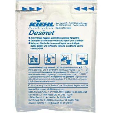 Desinfektion -Desinet-compact Konzentrat, 80x25ml Btl/Pk. BAuA-Reg-Nr.: N-72134