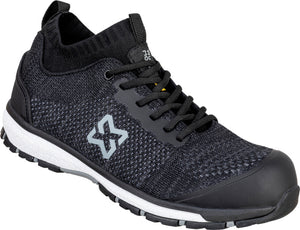 Schwarzer Sicherheitshalbschuh Carcas S1P mit ESD-Schutz und robuster Sohle