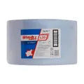 Blaues WypAll Papierwischtuch 23,5x38cm, 3-lagig, 750 Blatt auf Großrolle L40