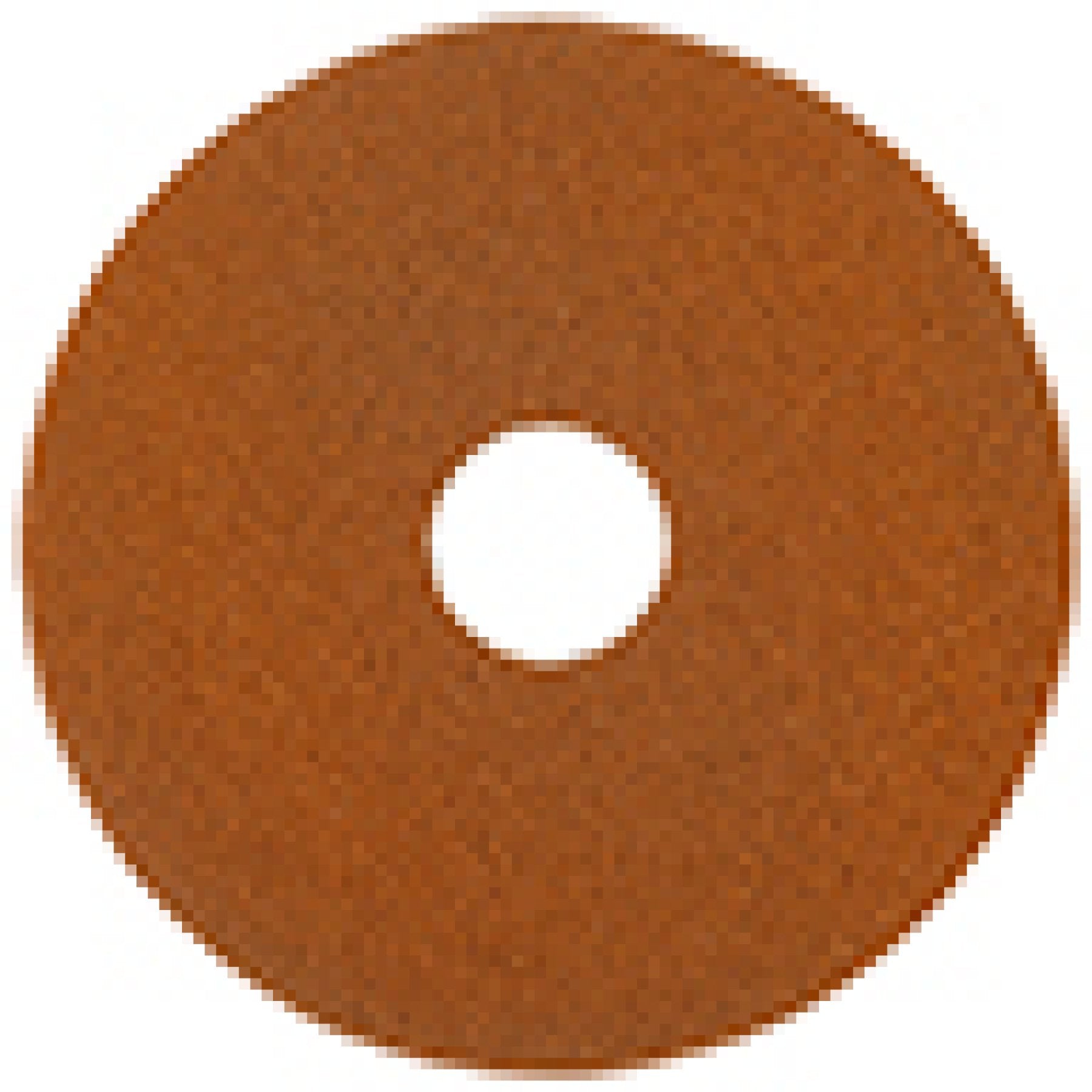 Twister by DI HT Polierpads – 17" Orange, 2 Stück Set