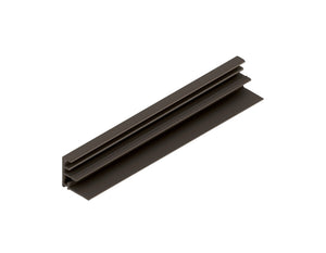Schlichte Möbel-Griffleiste GRF-SCHIEBET-SGL aus robustem Material für Schiebetüren und Schubladen.
