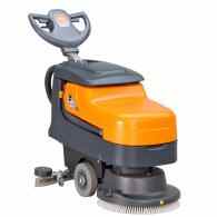 Taski Swingo 455 E Bodenreinigungsmaschine mit 45 cm Arbeitsbreite und ergonomischem Design.