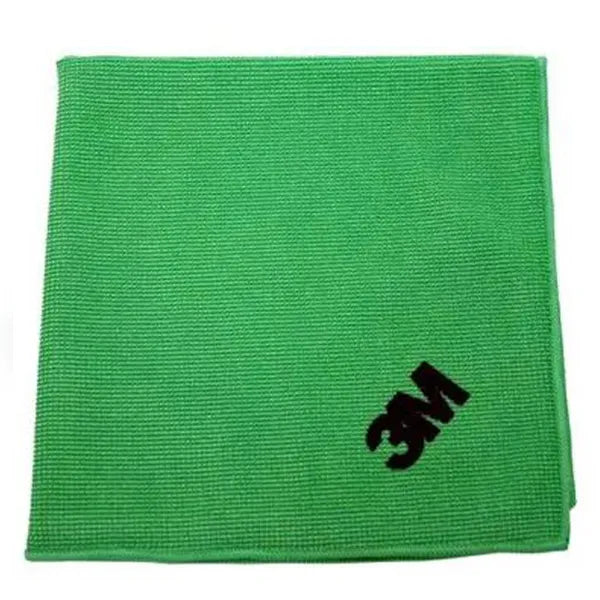 Grünes 3M Mikrofaser Reinigungstuch.