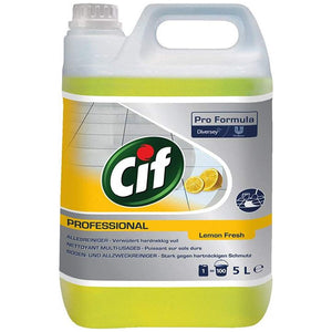 Cif Professional Allzweckreiniger Lemon Fresh 5L Kanister.