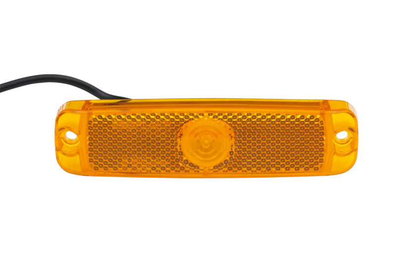 Zwei LED-Leuchten SML-ADR-130X32MM mit 1,5 Meter Kabel und 24 Volt Spannung.