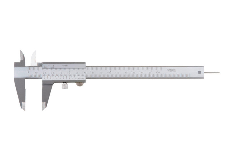 Präzisions-Messschieber-MESSSHIEB-FESTSTELL-SHR-(0-150MM)     Verpackungsinhalt    1 Einheit