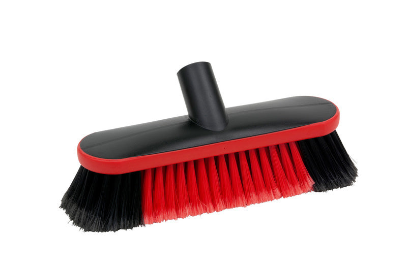 Waschbürste WASHBURST mit ergonomischem Griff und harten sowie weichen Borsten für vielseitige Reinigung.