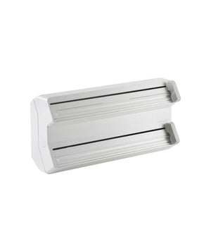 Cutterbox Doppel-Spender für Aluminium- und Frischhaltefolie in modernem Design.