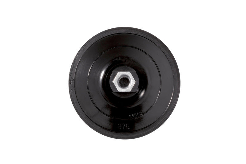 Runder Haftteller mit robustem Nylonschleifvlies für Schleifmaschinen und vielseitige Anwendungen.