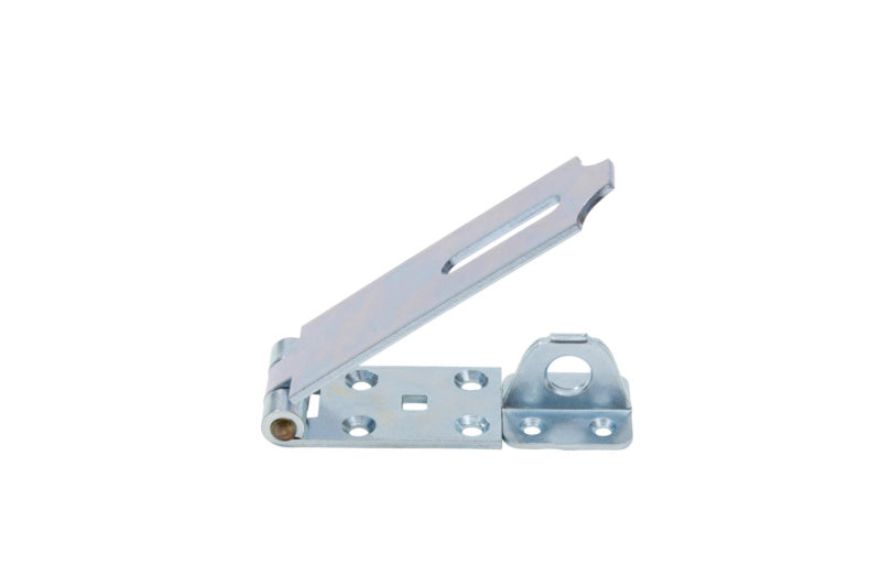 Zink Überfalle mit Abmessungen 105 x 35 mm, ideal für Möbelbau und Reparaturen.