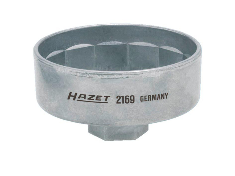 OELFILTERSCHLUESSEL 2169 with a sturdy handle for easy oil filter removal.