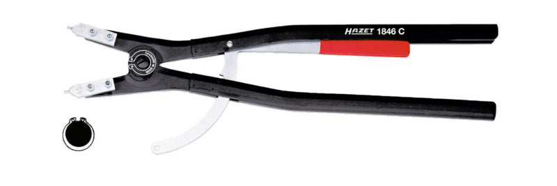 Zange SICHERUNGSRING ZANGE 1846C mit ergonomischem Griff und robustem Stahl für präzise Arbeiten.