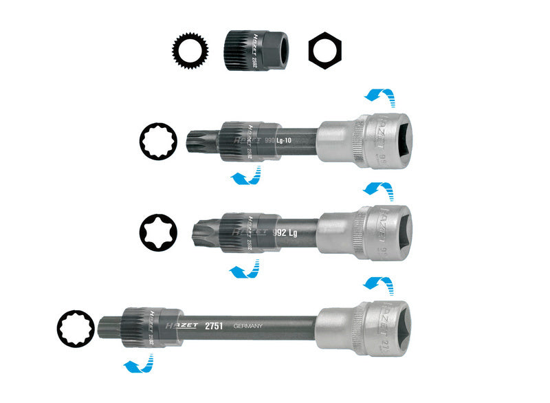 Riemenwerkzeug Sortiment/Set- KOMBISCHLUESSEL-SATZ 4641/4     Verpackungsinhalt    1 Einheit