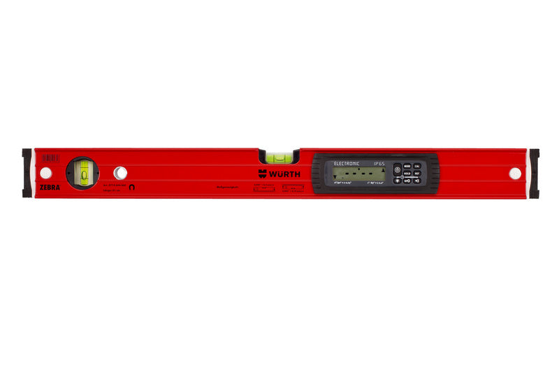 Elektronische Wasserwaage-WAWAAGE-EL-DIGITAL-2MGN-IP65-L61CM     Verpackungsinhalt    1 Einheit