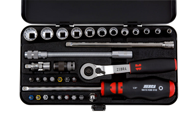 Steckschlüssel 1/4 Zoll Sortiment/Set