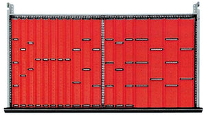 Schubladenschrank-Zubehör-MULDPL-(F.SLSHRNK-PRO550B)-40MM-54STK - Marktplatz24