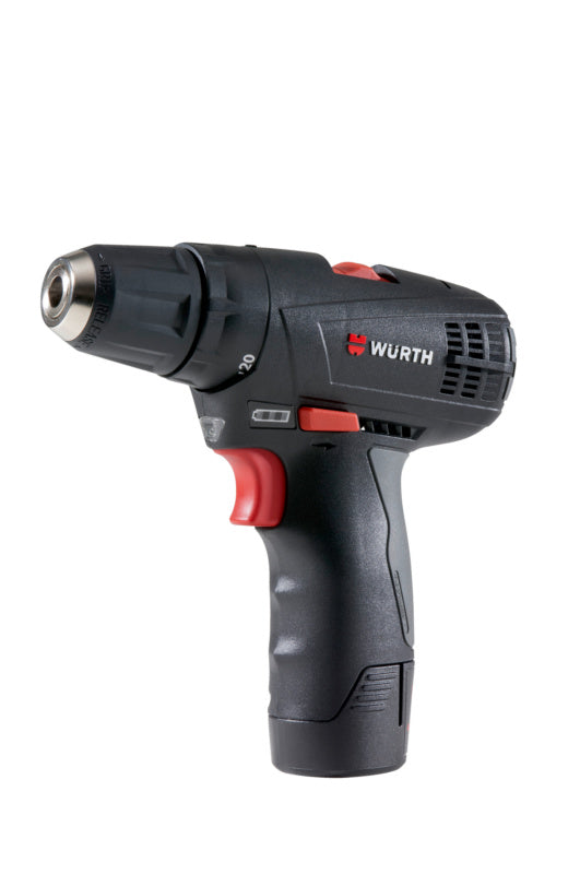 Akku-Bohrschrauber BOSHRBR AKKU mit 18V Lithium-Ionen-Akku und ergonomischem Griff im Koffer.