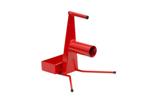 Umreifungssystem Abroller mit ergonomischem Design und einfachem Spannmechanismus.