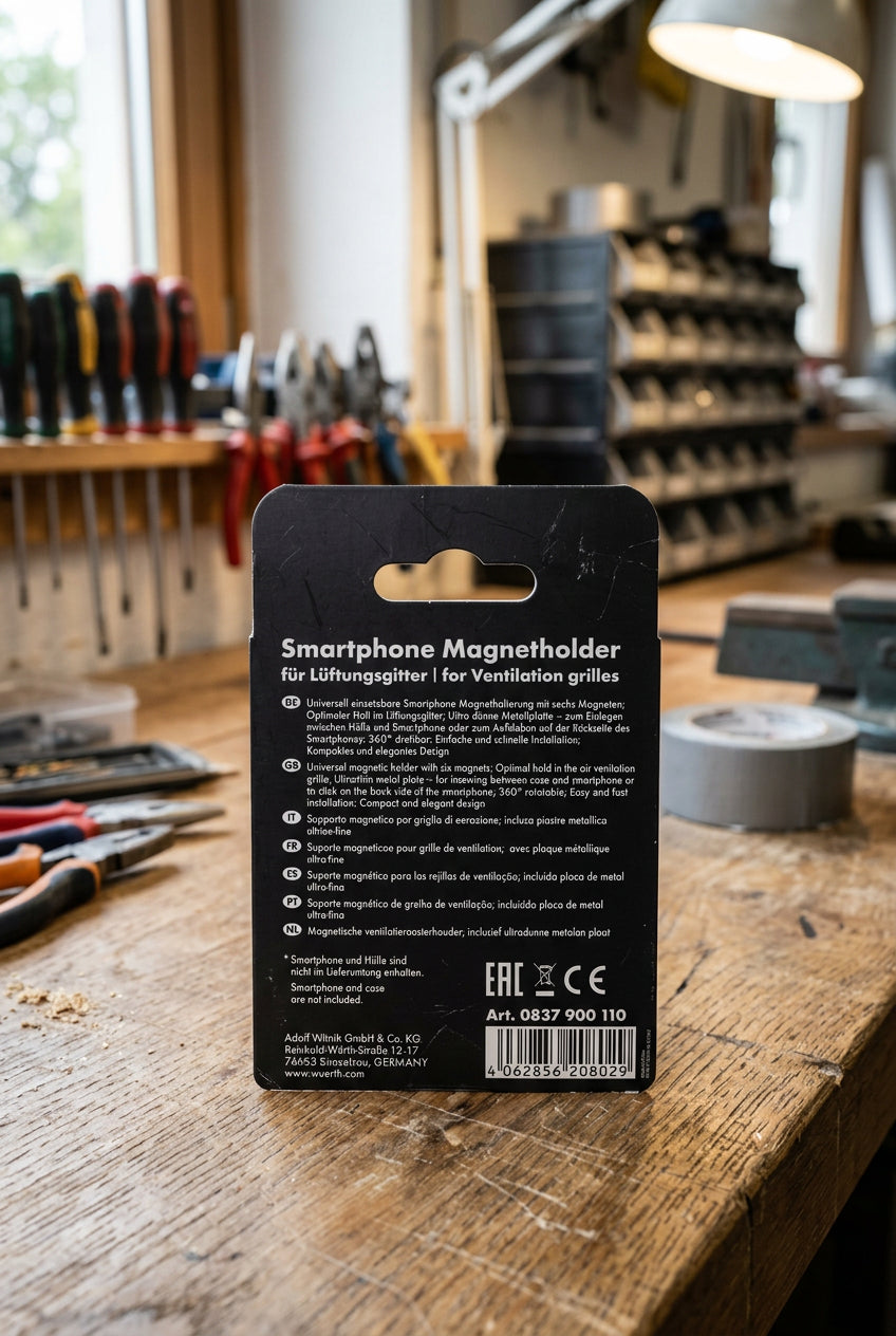 Smartphone Magnethalterung