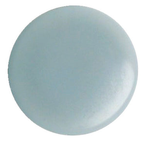 Lichtgrauer Sockelhöhenversteller für Küchenschränke mit 15 mm Durchmesser, höhenverstellbar.