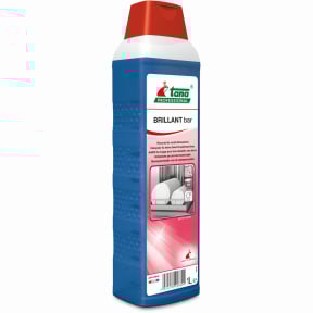 Eine elegante 1L Flasche der Brillant bar mit modernem Label und klaren Linien.