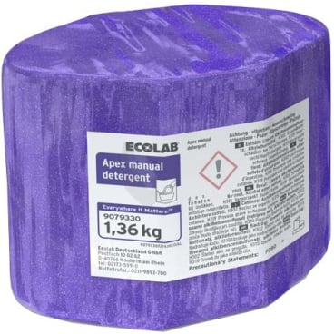 Smartpower Manual Detergent in a 2x1.36 kg carton, designed for effective stain removal.