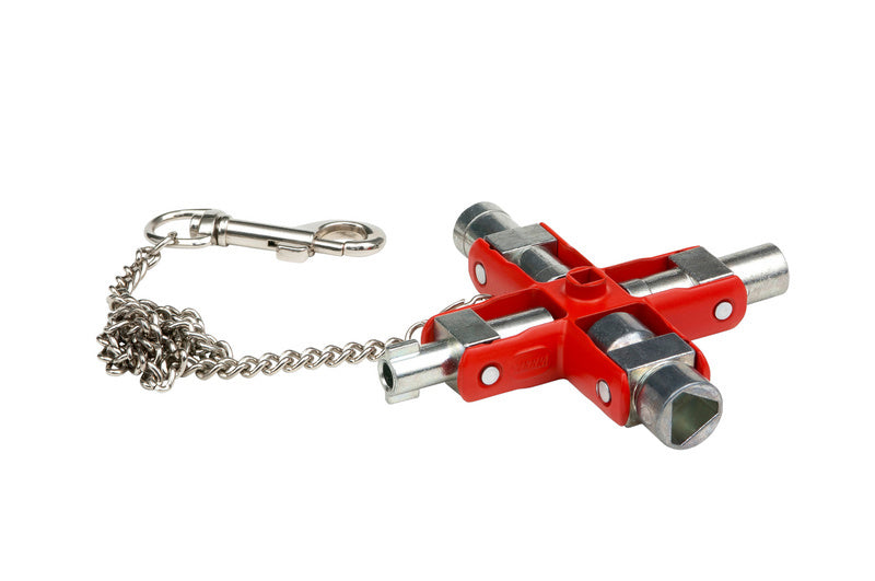 Kompakter Schaltschrankschalter 96x92mm mit 9-in-1-Funktion für vielseitige elektrische Installationen.